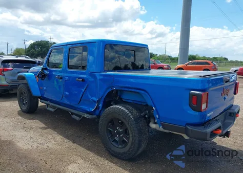 2021 Jeep Gladiator Mojave 4X4 из США, поврежденный, VIN 1C6JJTEG7ML592436